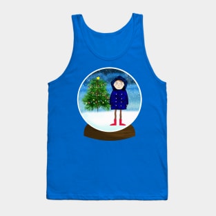 Christmas Snow Globe Tank Top